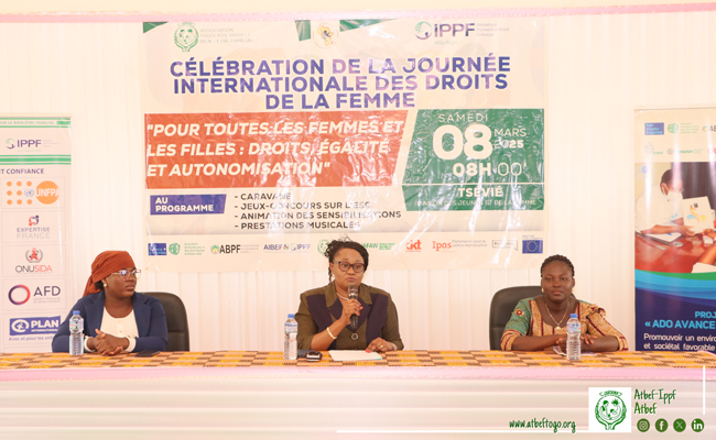 Tsévié celebrates International Women's Rights Day with a mobilization for girls' rights