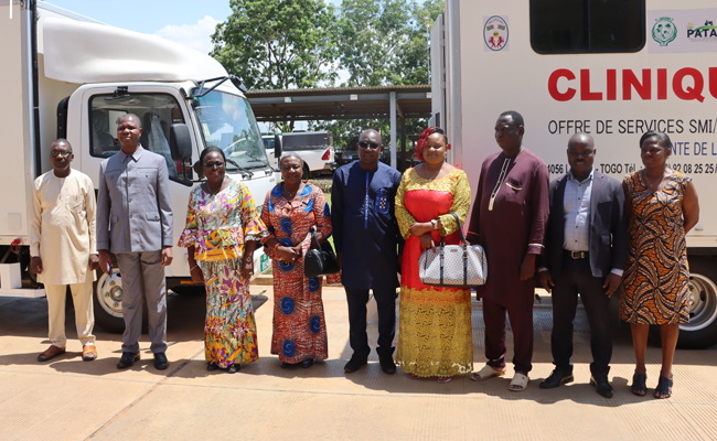 Two mobile clinics to bring healthcare closer to the rural populations of the Oti plain
